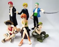 【中古】トレーディングフィギュア 全6種セット「ワンピース リアルコレクションPART1」