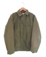 ミリタリー Military 80s A-2 DECK JACKET デッキジャケット YKKジッパー DLA100-81C-2813 ジャケット カーキ Sサイズ 103MT-4367のサムネイル