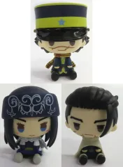 【中古】トレーディングフィギュア 全3種セット ちょこのっこフィギュア 「一番くじ ゴールデンカムイ ～金塊争奪戦～」 E賞