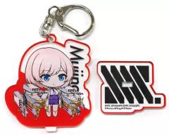 【中古】キーホルダー ムジナ(通常) SDキャラクターアクリルスタンド付きキーホルダー 「SSSS.GRIDMAN ＆ SSSS.DYNAZENON×アズールレーン」
