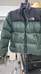 THE NORTH FACE ザノースフェイス ヌプシ ダウン グリーンブラック