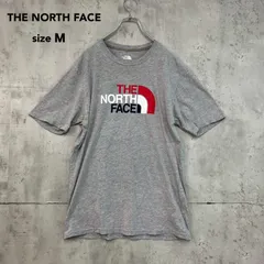 THE NORTH FACE ザノースフェイス NF0A3RULGAV ハーフドーム ロゴ プリント Tシャツ グレー Mサイズ 半袖 カットソー 丸首 トップス ストリート アウトドア スポーティー キャンプ 部屋着 ルームウェア 定番 ★ ■◆
