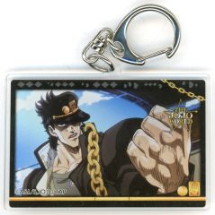 [중고]키 홀더 아카조 승타로(권) 아크릴 키 홀더 [조조의 기묘한 모험 THEJOJO WORLD 목표로! 홈런!Oh! That's a Baseball!!] B상