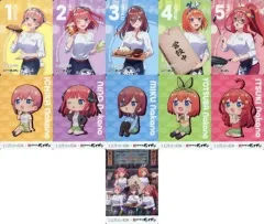 【中古】キャラカード 全11種セット オリジナルイラスト入りカード 「映画 五等分の花嫁×肉汁餃子のダンダダン」 コラボ対象メニュー注文特典