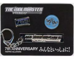 [중고] 기타 잡화 (캐릭터) 아이돌 마스터 공식 핀즈 & 키 홀더 세트 [아이돌 마스터 THE IDOLM @ STER 7th ANNIVERSARY 765PRO ALLSTARS 모두와 함께!]