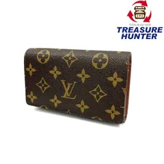 LOUIS VUITTON(ルイ・ヴィトン)　モノグラム ポルト モネ ビエ トレゾール M61736 モノグラムキャンバス 【102060099001】