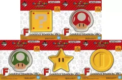 【中古】皿・ボウル 全5種セット アイテム小皿コレクション 「一番くじ スーパーマリオ いつも一緒マリオ＆フレンズ」 F賞