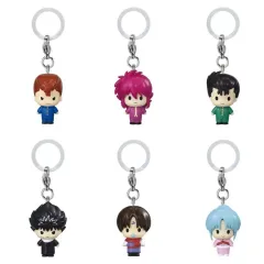 【中古】ストラップ 全6種セット 「幽☆遊☆白書 めじるしアクセサリー」