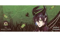【中古】卓上マット マレウス・ドラコニア プレミアムマルチラバーマット“ディアソムニア寮” 「ディズニー ツイステッドワンダーランド」のサムネイル