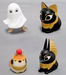 【中古】トレーディングフィギュア 全4種セット 「神々の記 カプセルソフビフィギュア」