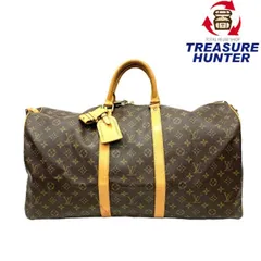 LOUIS VUITTON(ルイ・ヴィトン)　モノグラム　キーポル・バンドリエール55　M41414 レザーストラップ付 【102062289005】
