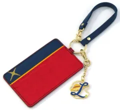 【中古】収納・携帯用アイテム モンキー・D・ルフィ チケットホルダー＆キーチェーンセット 「ワンピース・プレミア・サマー 2022」 ユニバーサル・スタジオ・ジャパン限定