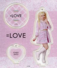 【中古】キーホルダー 齋藤樹愛羅(イコールラブ(=LOVE)) アクリルスタンドキーホルダー(アリーナツアー2024衣装2)
