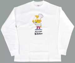 【中古】Tシャツ 長袖Tシャツ ホワイト Lサイズ 「ミッドナイト屋台2～ル・モンドゥ～」