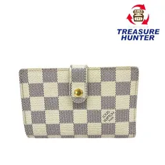 LOUIS VUITTON(ルイ・ヴィトン) ダミエ ジッピーウォレット N61676 アズール(ホワイト系) レディース 二つ折り財布 【102059519001】