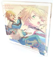 【中古】アクリルスタンド・アクリルパネル 白鳥藍良 記念アクリルブロック(スクエア) 「あんさんぶるスターズ!!」 中国7周年記念グッズ