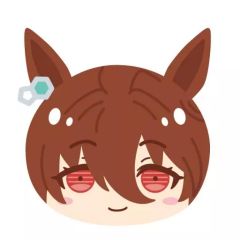 [중고] 봉제인형 마스코트·봉제인형 배지 아그네스타키온 [말 딸 프리티더비 오만쥬니기니기 마스코트2]