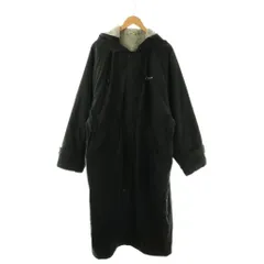 ナイキ NIKE 中綿コート ベンチコート フード 裏ボア XL ブラック /ES ■ECD003