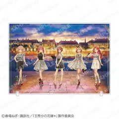 【中古】アクリルスタンド・アクリルパネル 集合 箔押しアクリルパネル 「五等分の花嫁*」