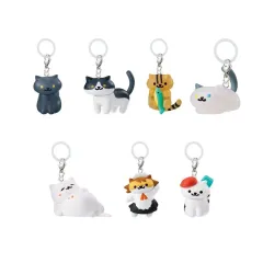 【中古】ストラップ 全7種セット 「ねこあつめ2 めじるしアクセサリー2」