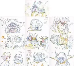 【中古】ポストカード 嘴平伊之助 展示原画ポストカード10枚セット 「鬼滅の刃 キャラクター絵巻カフェ in ufotable Cafe 第五期」