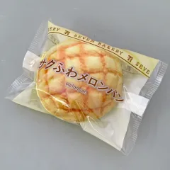 【中古】バッグ サクふわメロンパン パンポーチ 「Happyくじ セブンイレブン」 C賞