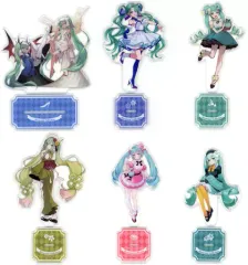 【中古】アクリルスタンド・アクリルパネル 全6種セット アクリルスタンド 「みんなのくじ 初音ミク Memorial Collection」 D賞