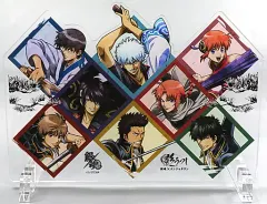 【中古】アクリルスタンド・アクリルパネル 集合 アクリルボード 「銀魂 影うつし 総集編」 影×ガラポン 特賞