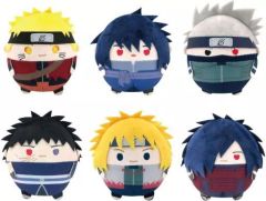 [중고] 봉제인형 마스코트 총 6종 세트 [NARUTO-나루토- 질풍전 푹신한 코로린 3]