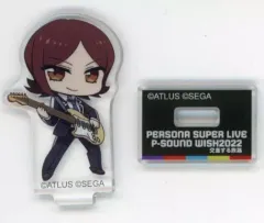 【中古】アクリルスタンド・アクリルパネル 主人公(ペルソナ2 罪) 「PERSONA SUPER LIVE P-SOUND WISH 2022 ～交差する旅路～ トレーディングP-SOUNDガチャ アクリルスタンド」