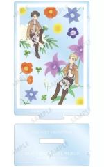 [중고] 아크릴 스탠드 아크릴 패널 엘빈 & 리바이 [진격의 거인 트레이딩 Botania 아크릴 스탠드]