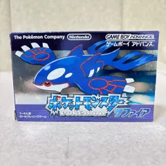 ■【綺麗】ポケットモンスター サファイア GBA 箱付き 任天堂