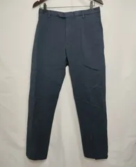 【215297】 Germano Per BEAMS　ジェルマーノビームス　コットンパンツ　テーパード　スリム　イタリア製　サイズ48 メンズ  ・ ネイビー