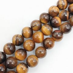 ビーズクラブ タイガーアイ 虎目石 ラウンド 8mm 天然石 連売り パワーストーン ブレスレット