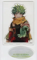 【中古】アクリルスタンド・アクリルパネル 緑谷出久 アクリルMEGAフィギュア 「僕のヒーローアカデミア」 ジャンプキャラクターズストア限定
