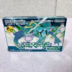 ■【美品】ポケットモンスター エメラルド GBA 箱付き 任天堂