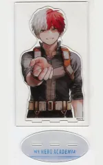 【中古】アクリルスタンド・アクリルパネル 轟焦凍 アクリルMEGAフィギュア 「僕のヒーローアカデミア」 ジャンプキャラクターズストア限定