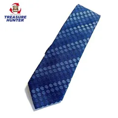 【中古】グッチ GG柄 ロゴ ネクタイ メンズ スーツ 小物 ファッション 紺 GUCCI 【102058383003】