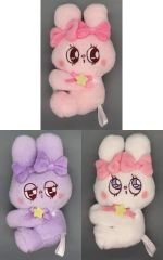 ジェミン　うさぎ ぬいぐるみ マスコット 3点セット ピンク ジェミン うさぎ ぬいぐるみ マスコット 3点セット ピンク - メルカリ