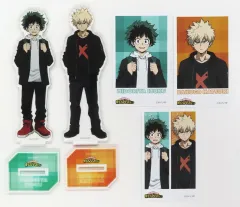 【中古】グッズセット 緑谷出久＆爆豪勝己 特典セット 「Blu-ray 僕のヒーローアカデミア FINAL SEASON Vol.1」 アニメイト限定バンドル特典