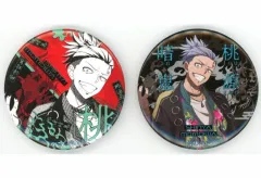 【中古】バッジ・ピンズ 桃巌深夜 缶バッジセット 「セガ ラッキーくじ 桃源暗鬼」 D賞