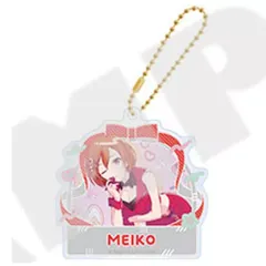 【中古】キーホルダー MEIKO 「プロジェクトセカイ カラフルステージ! feat. 初音ミク Anniversary/Birthdayイラスト2023-2024 アクリルキーホルダーコレクション A バーチャル・シンガー＆Vivid BAD SQUAD 」