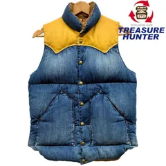 ROCKY MOUNTAIN FEATHERBED CO. ダウンベスト 38 Rocky Mountain Featherbed x Warehouse Nylon Down Vest in Bottle