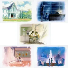 【中古】ポストカード A 水彩美術ポストカードセット(5枚セット) 「放送30周年記念 TVアニメ 名探偵コナン展」