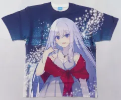 【中古】Tシャツ 夏川真涼 描きおろし フルグラフィックTシャツ 20th Anniversary Ver. ホワイト XLサイズ 「俺の彼女と幼なじみが修羅場すぎる」