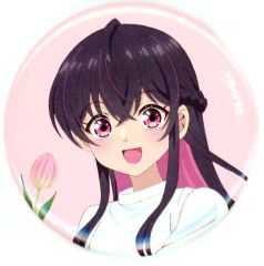 [중고] 배지·빈즈 A. 야오토메 사쿠라 [TV 애니메이션 테이노 3 자매는 의외, 쵸로이다. 신작 하얀 원피스와 꽃 ver. 트레이딩 캔 배지]