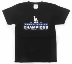 【中古】Tシャツ ロサンゼルス・ドジャース Fanatics 2025 MLB ドジャース ワールドシリーズ優勝シグネチャーロースターTシャツ ブラック 150サイズ