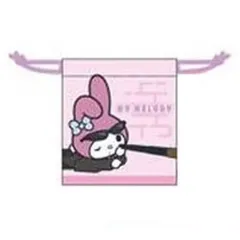 【中古】バッグ マイメロディ 「サンリオキャラクターズ ミニ巾着 まねっこ～で スパイVer.」