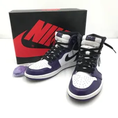 【中古】【メンズ】NIKE ナイキ AIR JORDAN 1 RETRO HIGH OG 555088-500 エア ジョーダン 1 レトロ ハイ OG コートパープル スニーカー 靴 【160-250309-hi-04-TAG】
