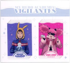 【中古】キャラカード 灰廻航一＆ポップ☆ステップ ホログラムクリアカードセット 雪遊びVer. 「ヴィジランテ -僕のヒーローアカデミア ILLEGALS-」 ジャンプフェスタ2026グッズ